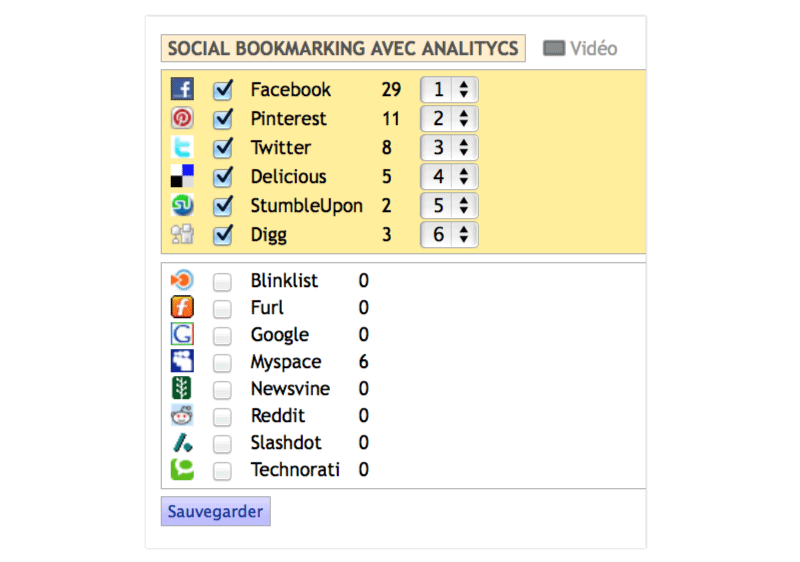 Social bookmarking